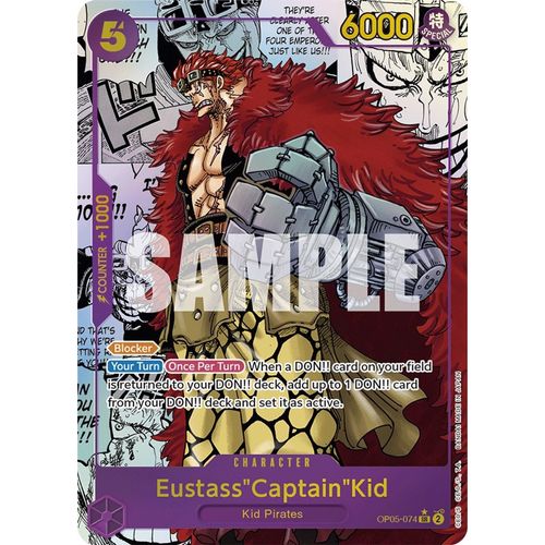 One Piece deals Romance Dawn BGS 10 Eustass Kid