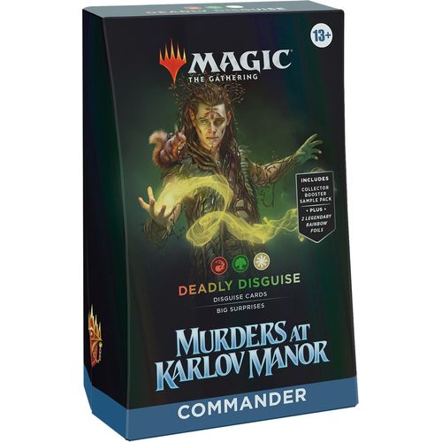 Magic The Gathering | Murder at Karlov Manor Commander Deck - Deadly Disguise (Red/Green/White) - PokéBox Australia