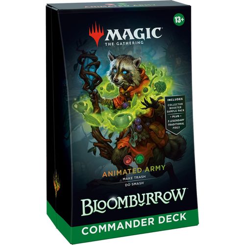 Magic The Gathering | Bloomburrow Commander Deck Display (x4 Full Set) - PokéBox Australia