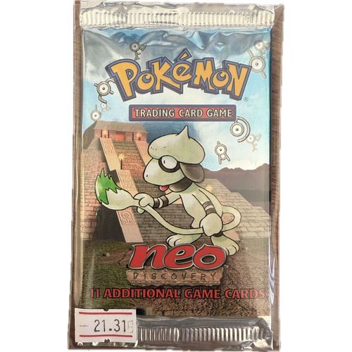 POKÉMON TCG Neo Discovery Unlimited Booster Pack - Heavy - Smeargle