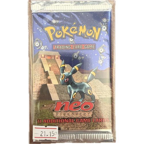 POKÉMON TCG Neo Discovery Unlimited Booster Pack - Light - Umbreon