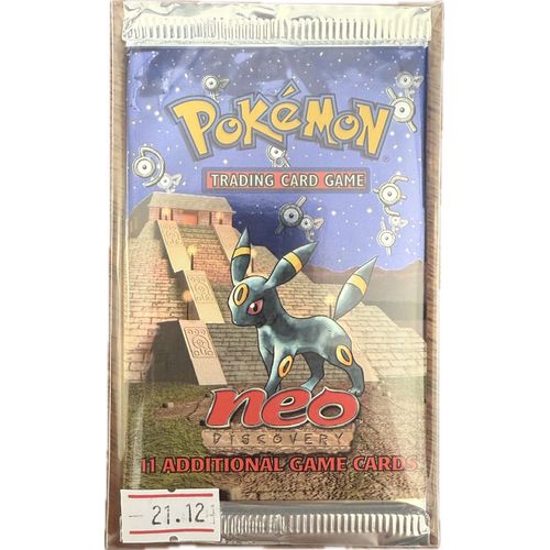 POKÉMON TCG Neo Discovery Unlimited Booster Pack - Light - Umbreon