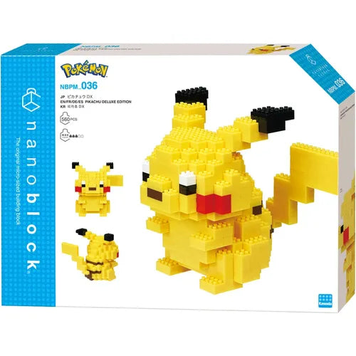 Nanoblock - Pokémon - Deluxe Pikachu– PokéBox Australia