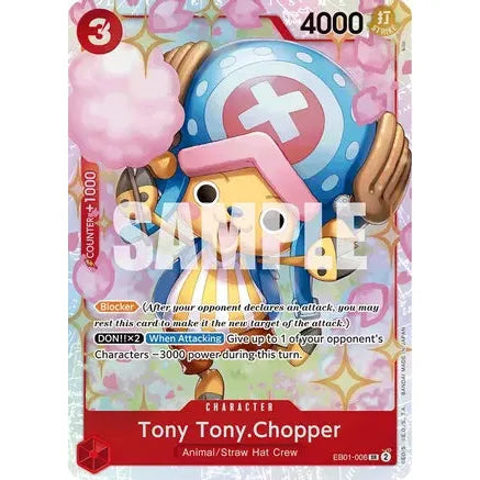 Chopper EB01-006 SR - One Piece Card Game Memorial Collection - PokéBox Australia