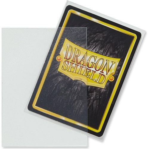 Dragon Shield - Standard Clear Matte Sleeves 100 pack - PokéBox Australia