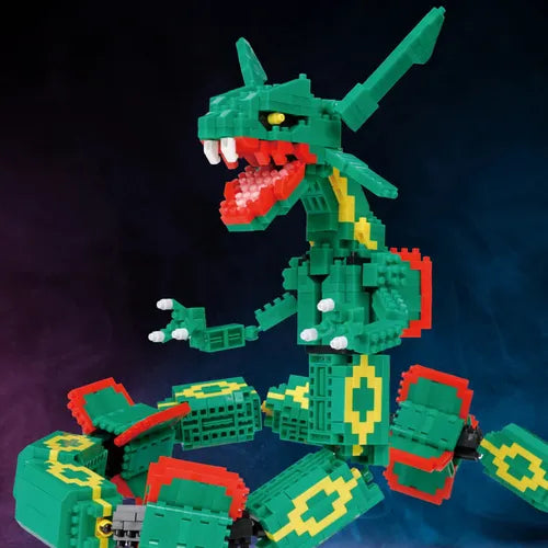 Nanoblock - Pokémon - Extreme Deluxe Rayquaza– Pokébox Australia