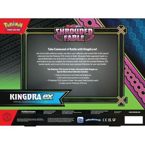 POKÉMON TCG Scarlet & Violet 6.5: Shrouded Fable Kingdra/Greninja ex Special Collection - PokéBox Australia