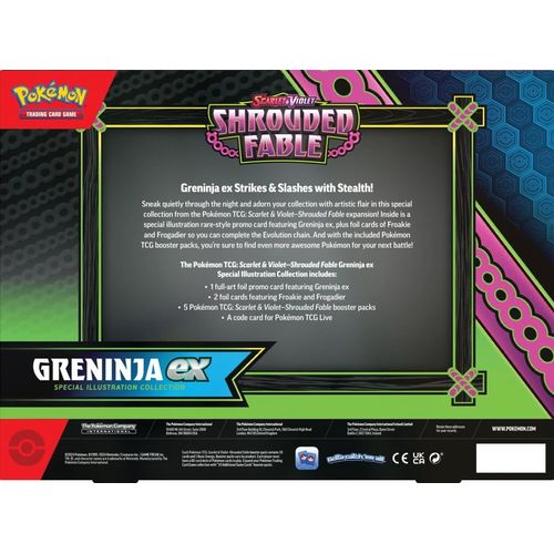 POKÉMON TCG Scarlet & Violet 6.5: Shrouded Fable Kingdra/Greninja ex Special Collection - PokéBox Australia