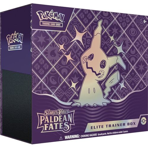 POKÉMON TCG Scarlet & Violet 4.5: Paldean Fates Elite Trainer Box (ETB) - PokéBox Australia