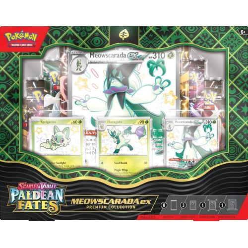 POKÉMON TCG Scarlet & Violet 4.5: Paldean Fates Premium Collection Box - PokéBox Australia