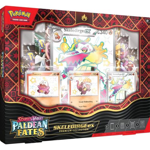 POKÉMON TCG Scarlet & Violet 4.5: Paldean Fates Premium Collection Box - PokéBox Australia