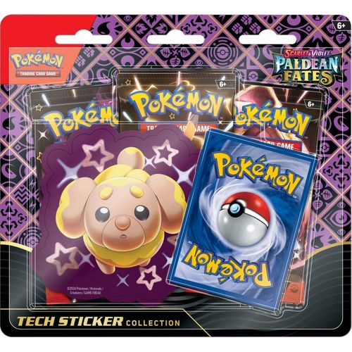 POKÉMON TCG Scarlet & Violet 4.5: Paldea Fates Booster Tech Sticker Blister - PokéBox Australia