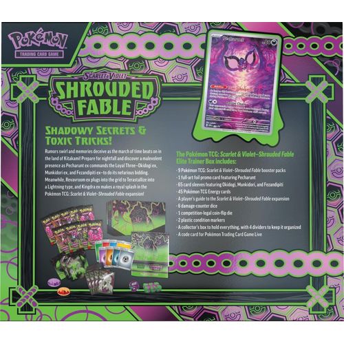 POKÉMON TCG Scarlet & Violet 6.5: Shrouded Fable Elite Trainer Box (ETB) - PokéBox Australia