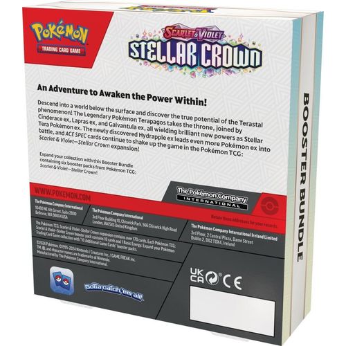 POKÉMON TCG Scarlet & Violet 7: Stellar Crown Booster Bundle