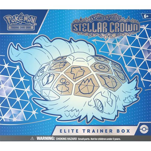 POKÉMON TCG Scarlet & Violet 7: Stellar Crown Elite Trainer Box (ETB)