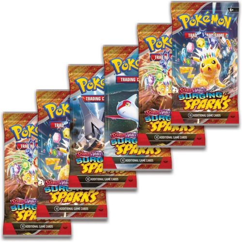 POKÉMON TCG Scarlet & Violet 8: Surging Sparks Booster Bundle