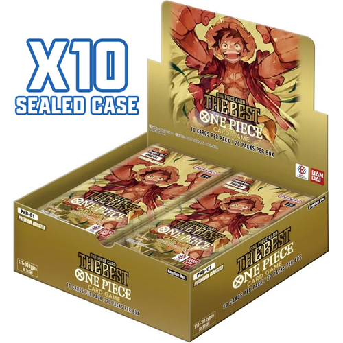 One Piece Card Game - Premium Booster PRB-01 Booster Box x10 (Sealed Case) - English