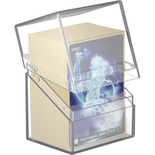 Ultimate Guard Boulder Deck Case 80+ Standard Size Clear Deck Box - PokéBox Australia