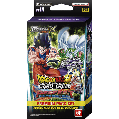 Dragon Ball Super Card Game Perfect Combination Booster Box, Receive 1 FREE  Zenkai Special Release Pack for each box purchased! - Dragon Ball Series