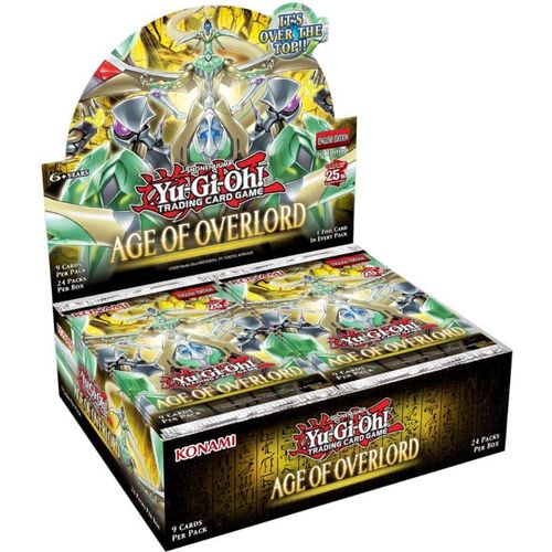 Yu-Gi-Oh! - Age of Overlord Booster Box - PokéBox Australia