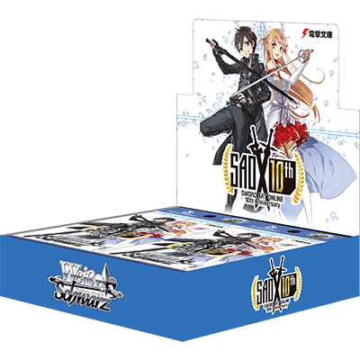 Weiss Schwarz - Sword Art Online Animation 10th Anniversary Booster Box (REPRINT) - Japanese - PokéBox Australia