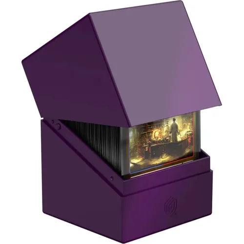 Ultimate Guard Boulder 100+ Solid Purple Deck Box - PokéBox Australia