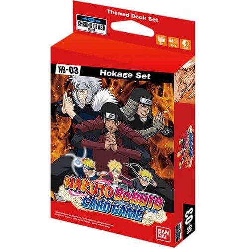 Naruto Boruto Expansion Deck Set NB03 (Hokage Set) Chrono Clash System - PokéBox Australia