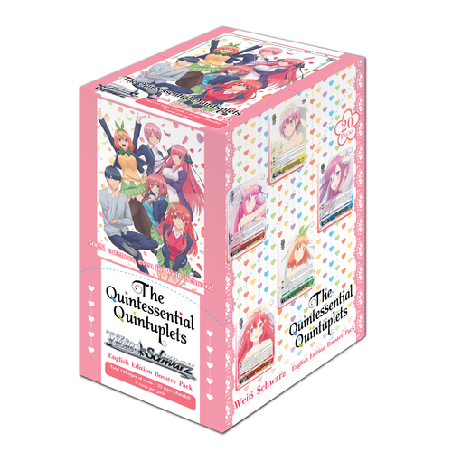 The Quintessential Quintuplets Booster Box - Weiss Schwarz [ENG] - PokéBox Australia