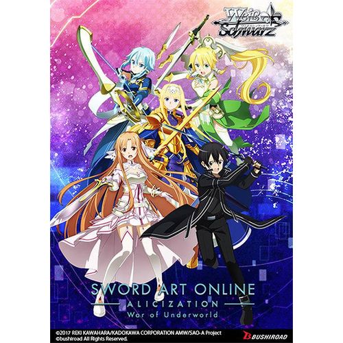 Sword Art Online Alicization Vol.2 War of Underworld Booster Box - Weiss Schwarz [ENG] - PokéBox Australia