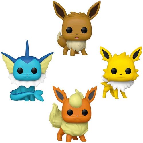 Pokémon - Eeveelutions US Exclusive 4-Pack Pop! Vinyl Figure - PokéBox Australia