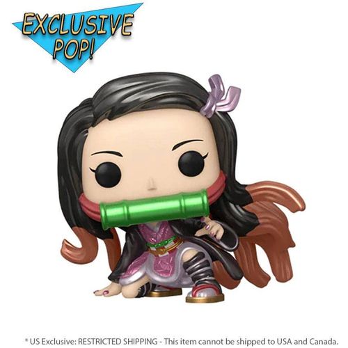 Demon Slayer - Nezuko Kamado Metallic US Exclusive Pop! Vinyl Figure - PokéBox Australia