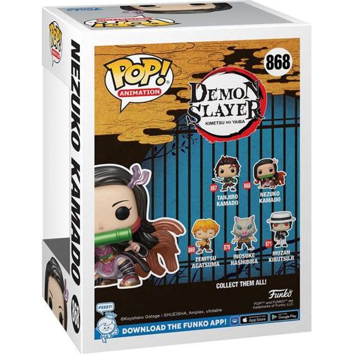 Demon Slayer - Nezuko Kamado Metallic US Exclusive Pop! Vinyl Figure - PokéBox Australia