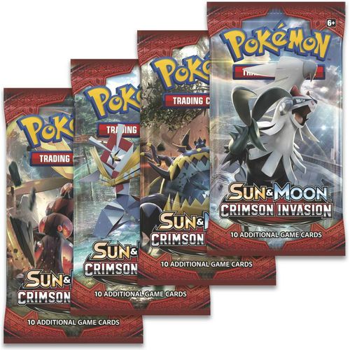 Pokemon TCG Sun & Moon Crimson Invasion Booster Pack - PokéBox Australia