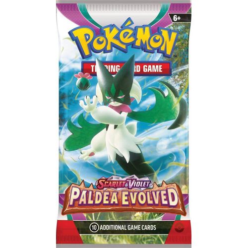 POKÉMON TCG Scarlet & Violet 2: Paldea Evolved Booster Pack - PokéBox Australia