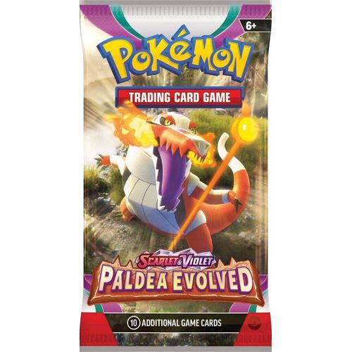 POKÉMON TCG Scarlet & Violet 2: Paldea Evolved Booster Pack - PokéBox Australia