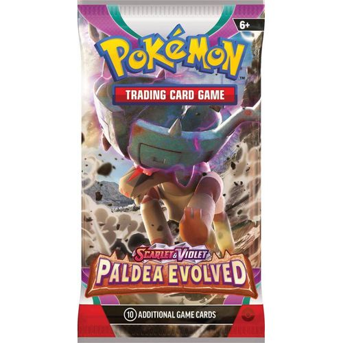 POKÉMON TCG Scarlet & Violet 2: Paldea Evolved Booster Pack - PokéBox Australia