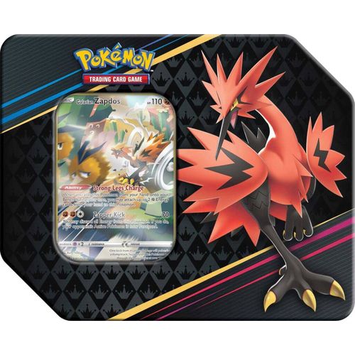 POKÉMON TCG Crown Zenith - Tin (Galarian Birds) - PokéBox Australia