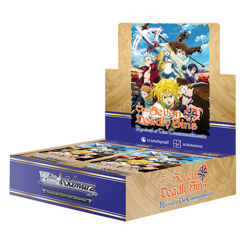 Weiss Schwarz -The Seven Deadly Sins: Revival of The Commandments Booster Box - English - PokéBox Australia