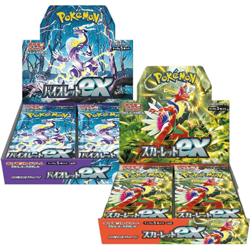 Scarlet & Violet EX Booster Box Bundle - Japanese Pokemon TCG - PokéBox Australia