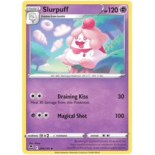 Slurpuff 084/195 - Sword & Shield 12: Silver Tempest - PokéBox Australia