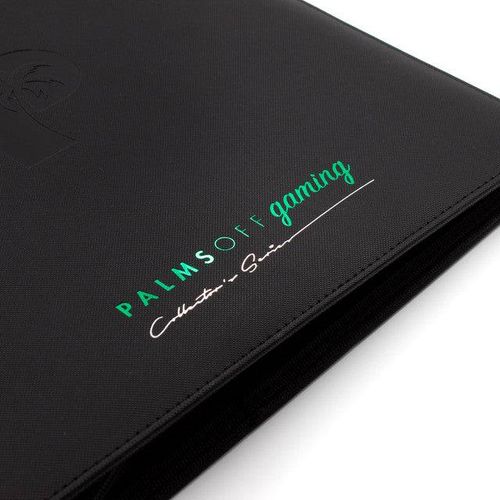 Palms Off Gaming - 12 Pocket Collectors Series Trading Card Binder (Black) - PokéBox Australia