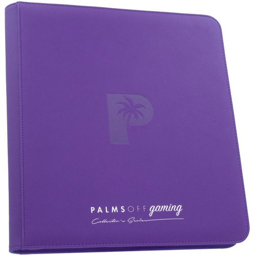 Palms Off Gaming - 12 Pocket Collectors Series Trading Card Binder (Purple) - PokéBox Australia