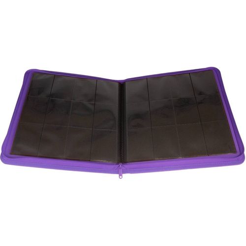 Palms Off Gaming - 12 Pocket Collectors Series Trading Card Binder (Purple) - PokéBox Australia