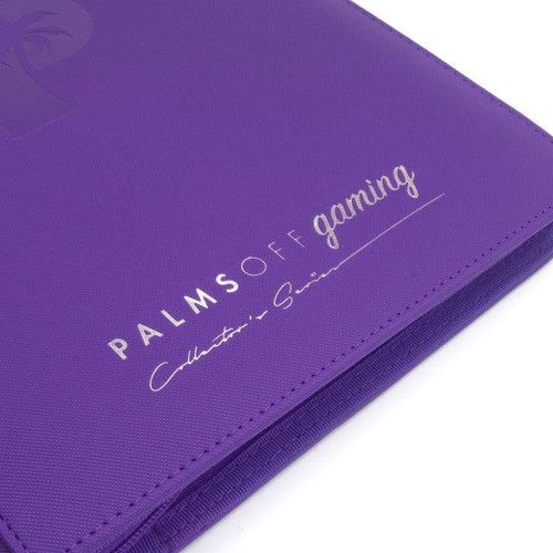 Palms Off Gaming - 9 Pocket Collectors Series Trading Card Binder (Purple) - PokéBox Australia