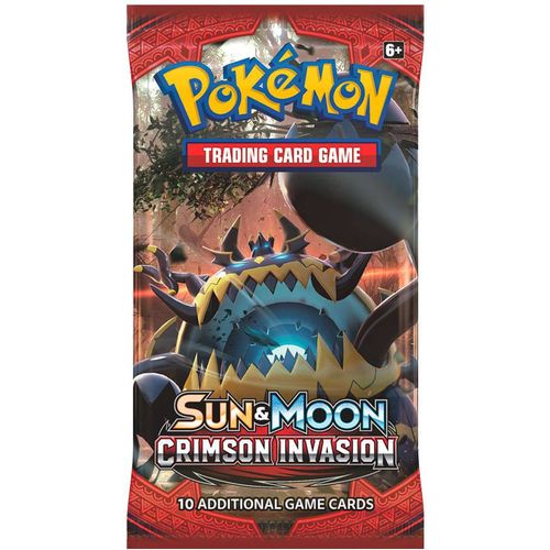 Pokemon TCG Sun & Moon Crimson Invasion Booster Pack - PokéBox Australia