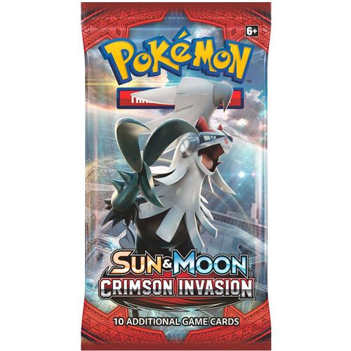 Pokemon TCG Sun & Moon Crimson Invasion Booster Pack - PokéBox Australia