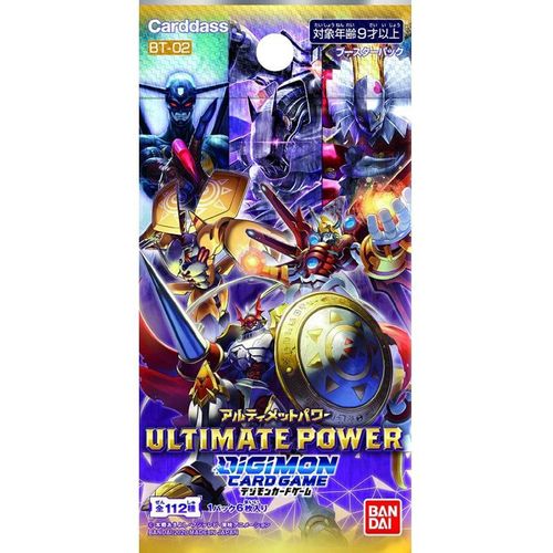 Ultimate Power Booster Box BT02 - Digimon Card Game [JPN] - PokéBox Australia